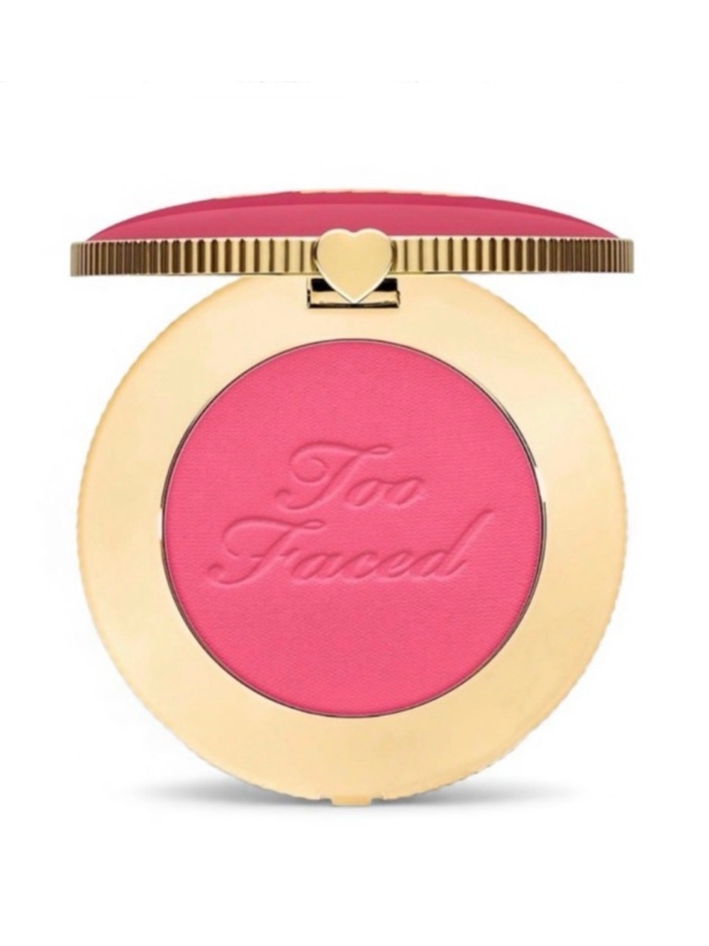 NIB Too Faced Cloud Crush Blurring Powder Blush In Watermelon Rain - Fuchsia